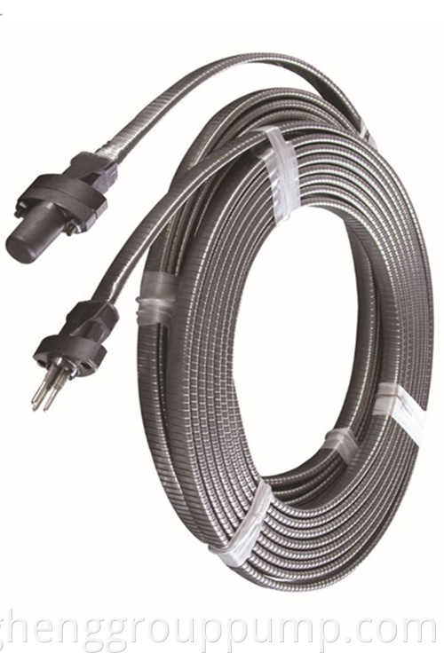 Winding galvanized steel cable